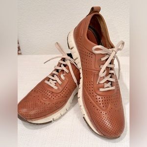 Cole Haan Zerogrand, Perforated Leather Sneakers